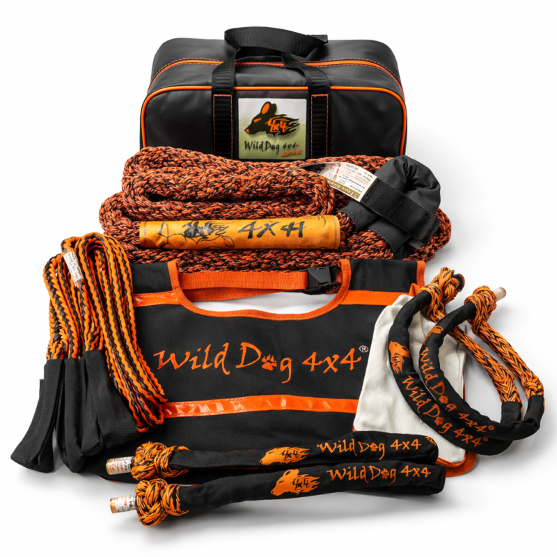 Wild Dog 4x4 Mid Range Recovery Kit, 12 Ton